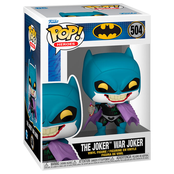 Figura POP DC Comics Batman The Joker War Joker FUNKO