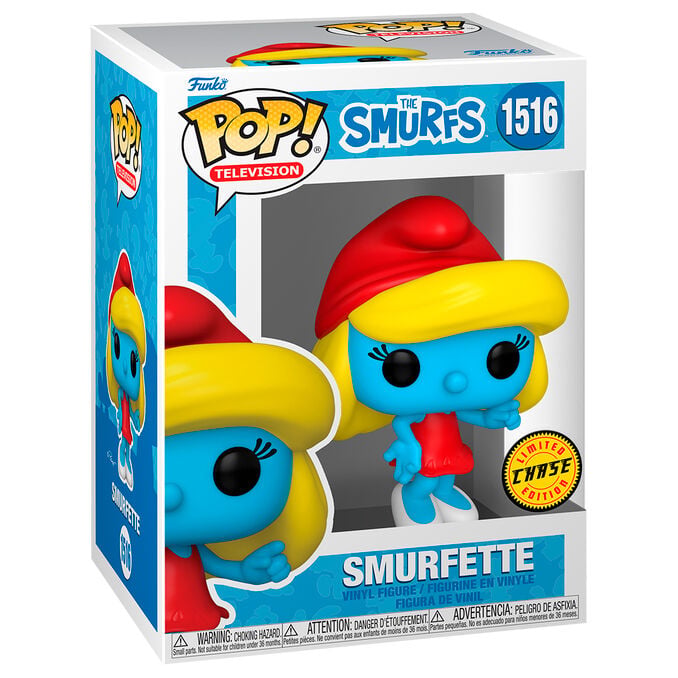 Figura POP Los Pitufos Pitufina Chase FUNKO