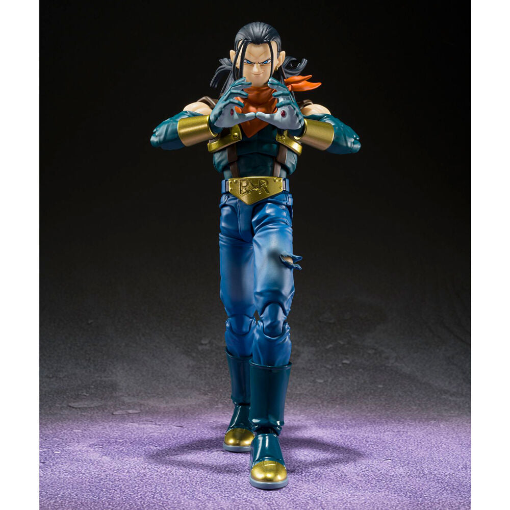 Figura SH Figuarts Super Android 17 Dragon Ball GT 20cm TAMASHII NATIONS