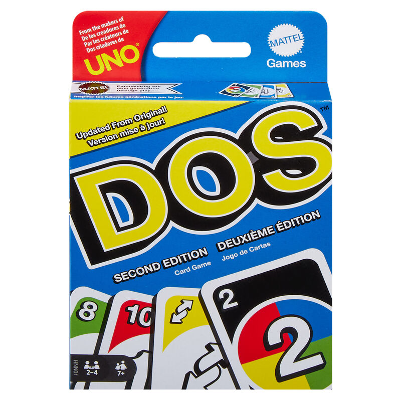 Juego cartas DOS MATTEL