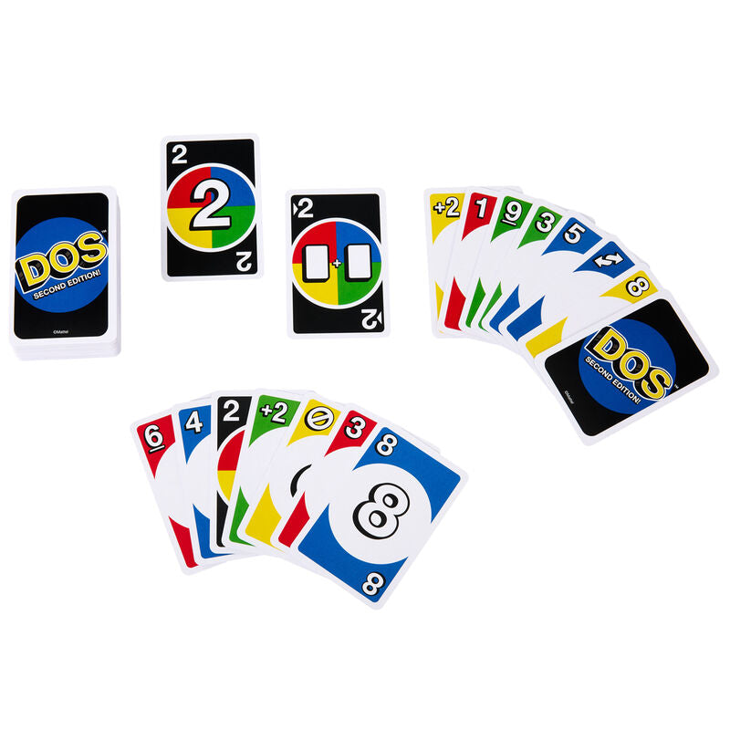 Juego cartas DOS MATTEL