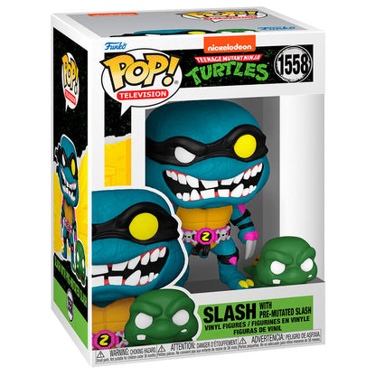 Figura POP Tortugas Ninja Slash & Pre mutated Slash FUNKO