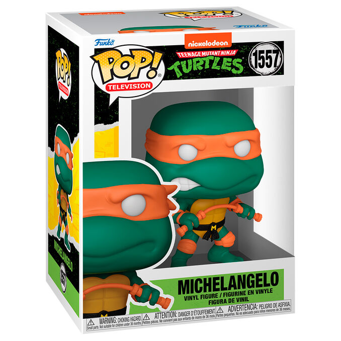Figura POP Tortugas Ninja Michelangelo FUNKO