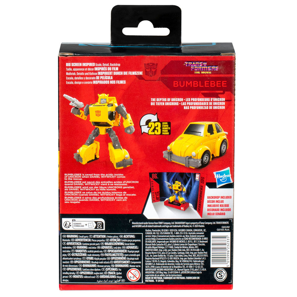 Figura Bumblebee Studio Series Transformers 11cm HASBRO