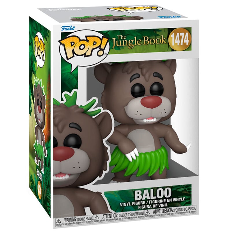 Figura POP Disney El Libro de la Selva Baloo FUNKO