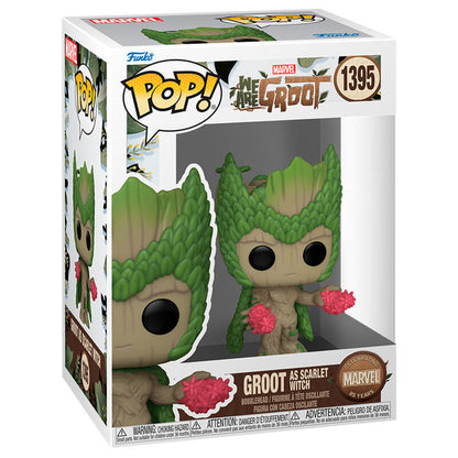 Figura POP Marvel We Are Groot - Groot as Scarlet Witch FUNKO