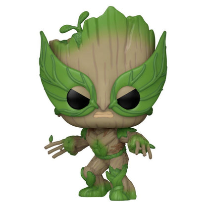 Figura POP Marvel We Are Groot - Groot as Wolverine FUNKO