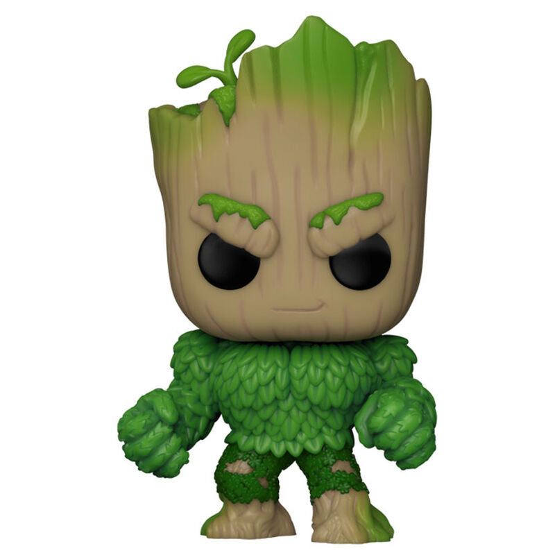 Figura POP Marvel We Are Groot - Groot as Hulk FUNKO