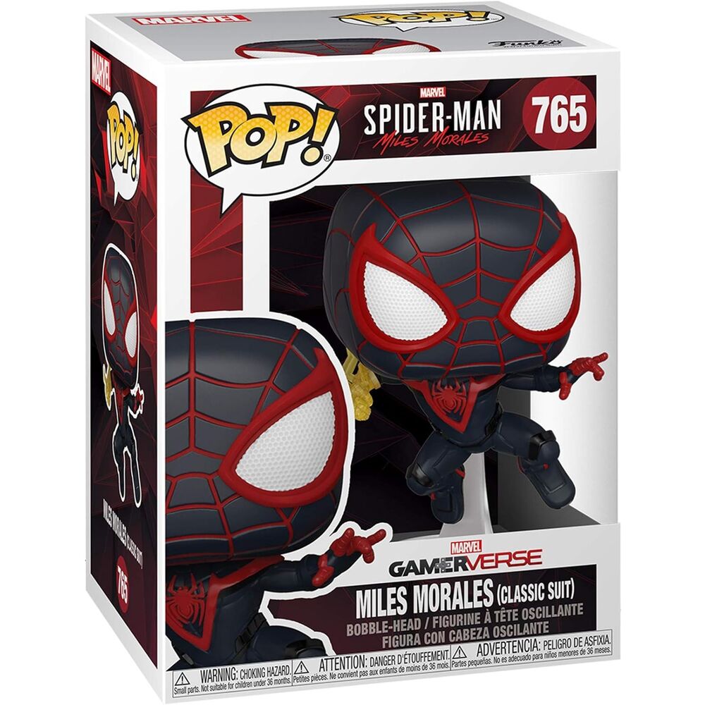 Figura POP Spiderman Miles Morales - Miles Morales Classic Suit FUNKO