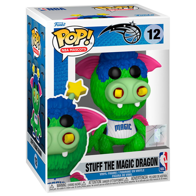 Figura POP NBA Orlando Stuff the Magic Dragon FUNKO