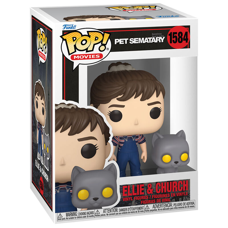 Figura POP Pet Sematary Ellie & Church FUNKO