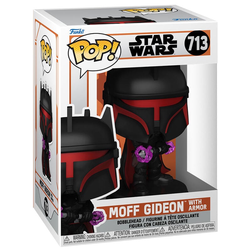 Figura POP Star Wars The Mandalorian Moff Gideon with Armor FUNKO