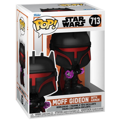 Figura POP Star Wars The Mandalorian Moff Gideon with Armor FUNKO
