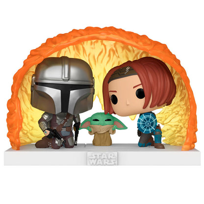 Figura POP Moments Star Wars The Mandalorian Grogu Force Barrier FUNKO