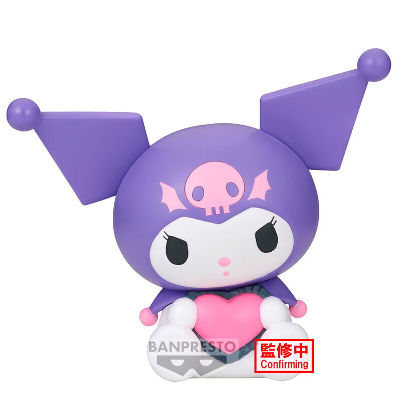 Figura Kuromi Softmates Sanrio Characters 14cm BANPRESTO