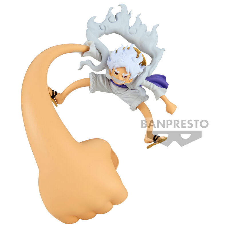 Figura Monkey D Luffy Gear 5 One Piece 12cm BANPRESTO