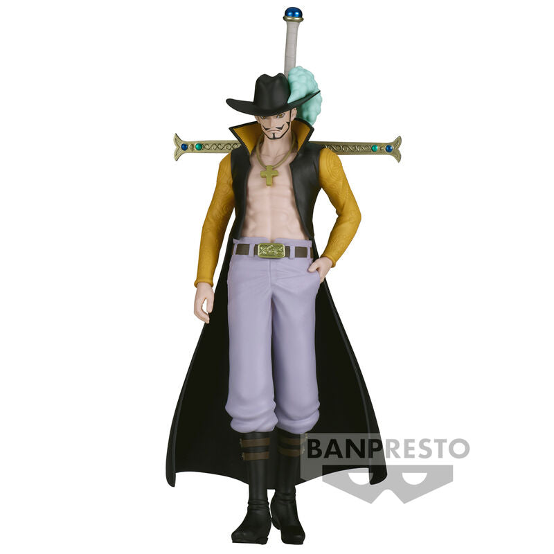 Figura Dracule Mihawk The Shukko One Piece 16cm BANPRESTO