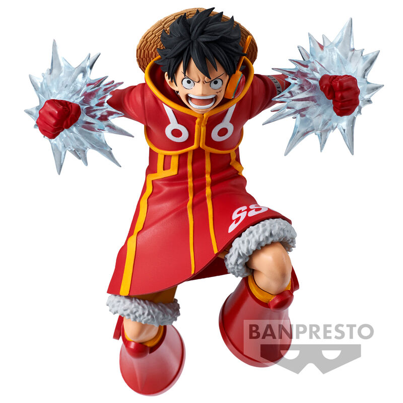 Figura Monkey D Luffy Battle Record One Piece 14cm BANPRESTO