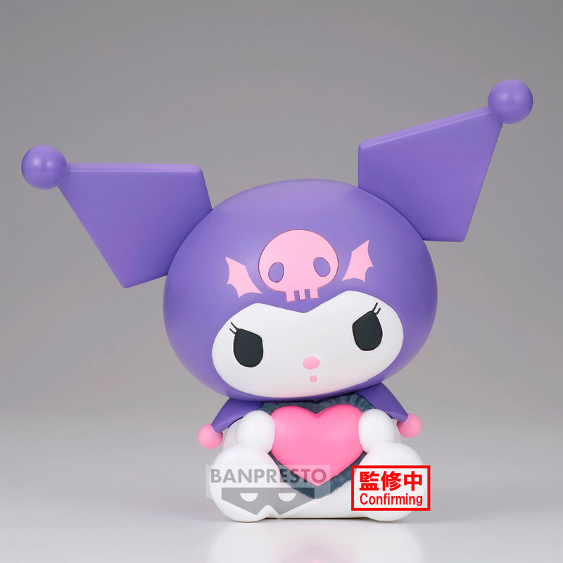 Figura Kuromi Softmates Sanrio Characters 14cm BANPRESTO