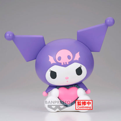 Figura Kuromi Softmates Sanrio Characters 14cm BANPRESTO