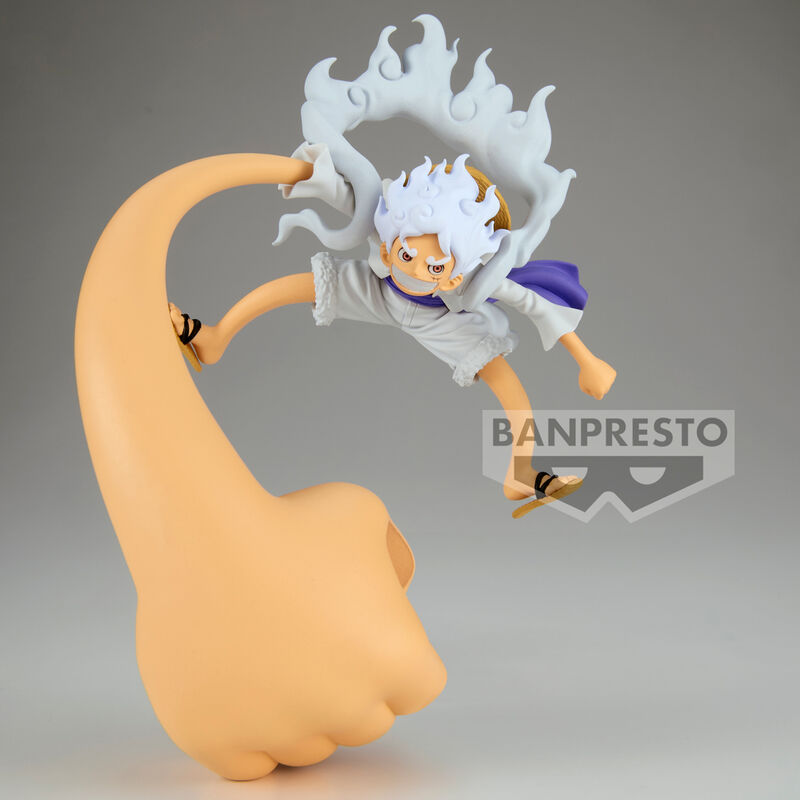 Figura Monkey D Luffy Gear 5 One Piece 12cm BANPRESTO