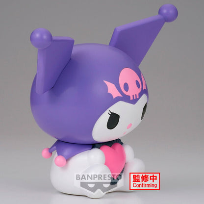 Figura Kuromi Softmates Sanrio Characters 14cm BANPRESTO
