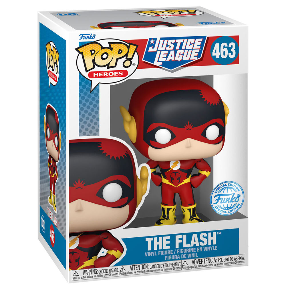Figura POP DC Comics Justice League The Flash Exclusive FUNKO