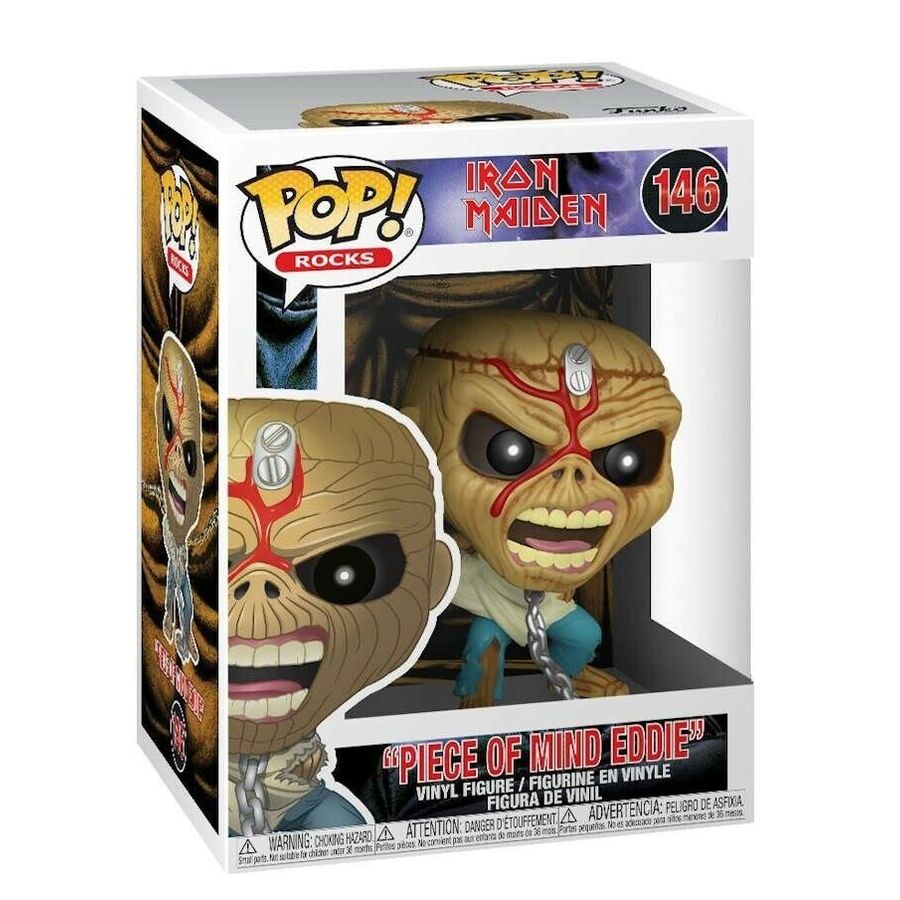 Figura POP Iron Maiden Piece Of Mind Skeleton Eddie FUNKO