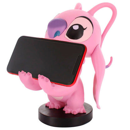 Cable Guy soporte sujecion figura Angel Stitch Disney 21cm EXQUISITE GAMING