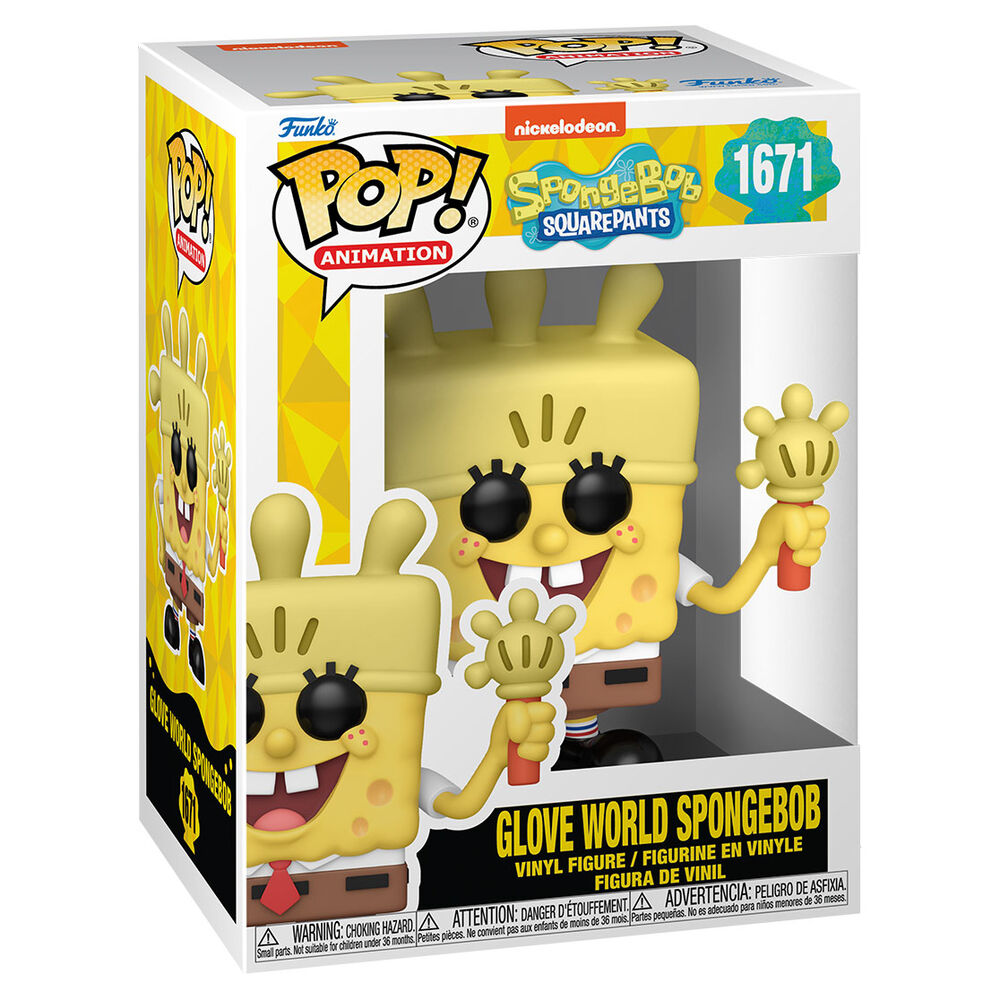 Figura POP Bob Esponja Glove World Spongebob FUNKO