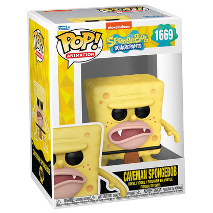 Figura POP Bob Esponja Caveman Spongebob FUNKO