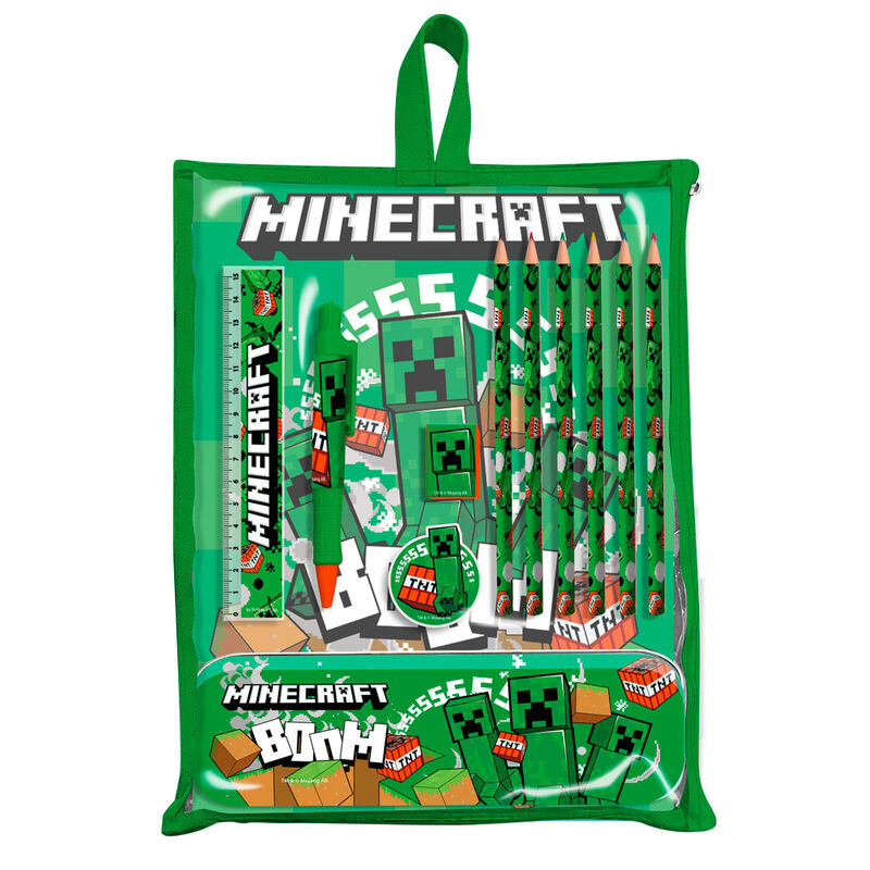 Set papeleria Minecraft KIDS LICENSING