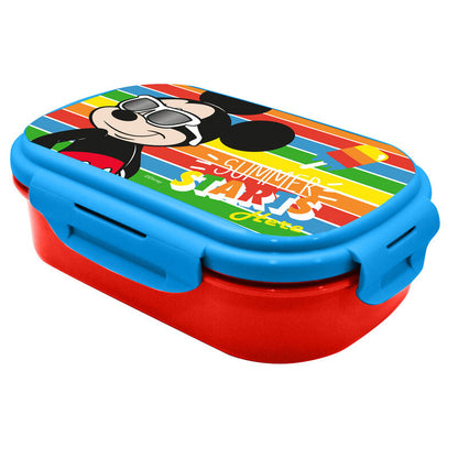 Sandwichera + cubierto Mickey Disney KIDS LICENSING