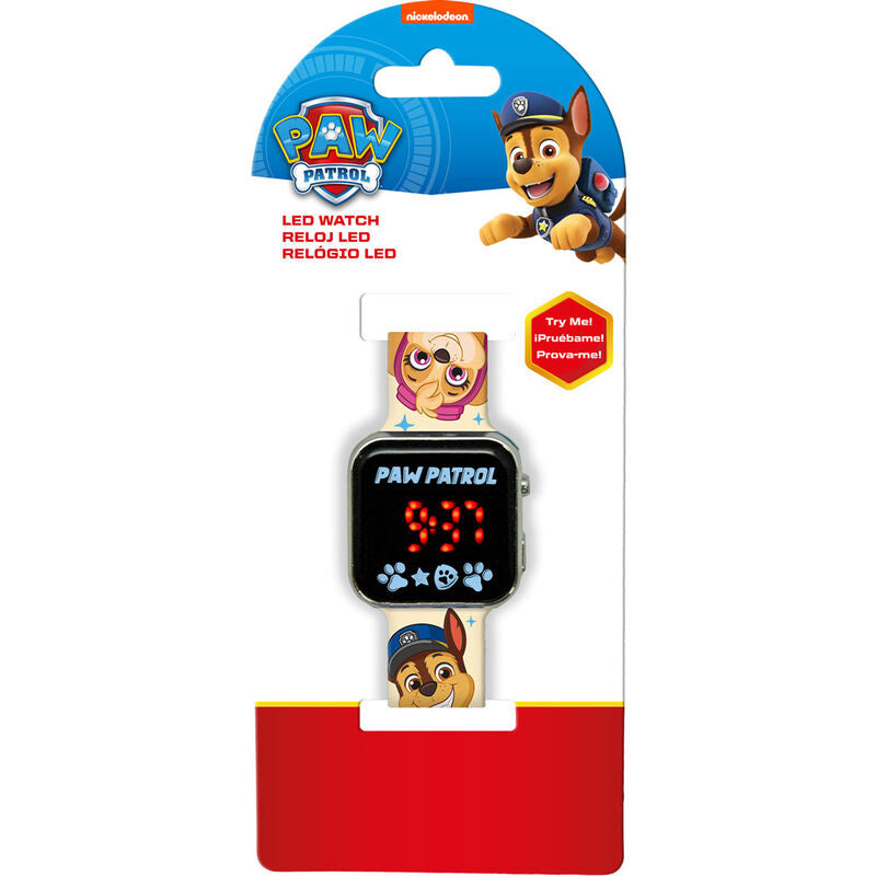 Reloj led Patrulla Canina Paw Patrol KIDS LICENSING