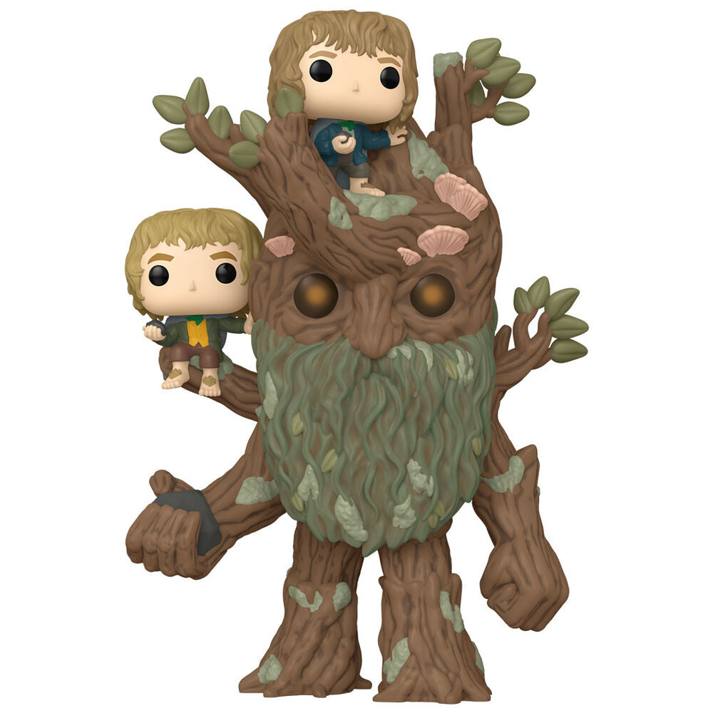 Figura POP Super El Señor de los Anillos Treebeard with Merry & Pippin FUNKO