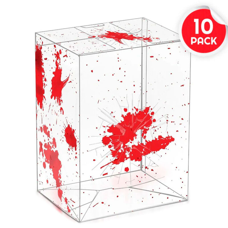 Set 10 protectores Efecto Bala y Sangre Funko POP EVORETRO