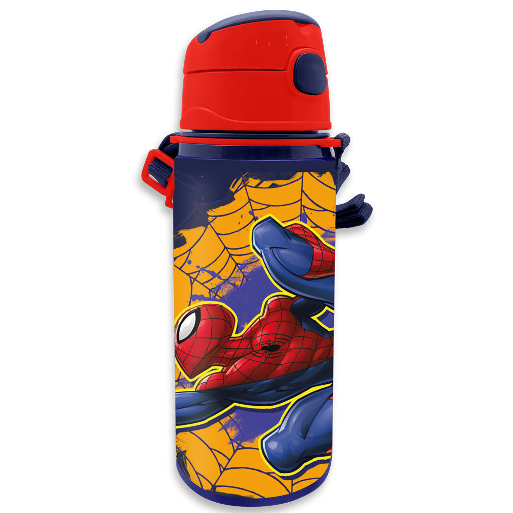 Cantimplora aluminio Spiderman Marvel 600ml KIDS LICENSING