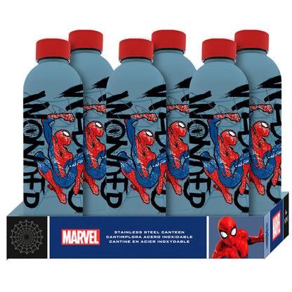 Botella aluminio Spiderman Marvel 500ml KIDS LICENSING