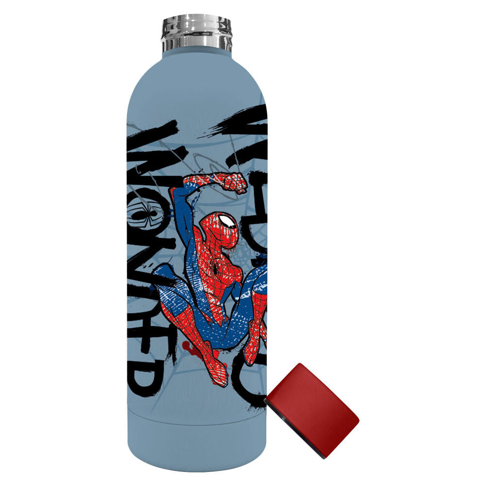 Botella aluminio Spiderman Marvel 500ml KIDS LICENSING