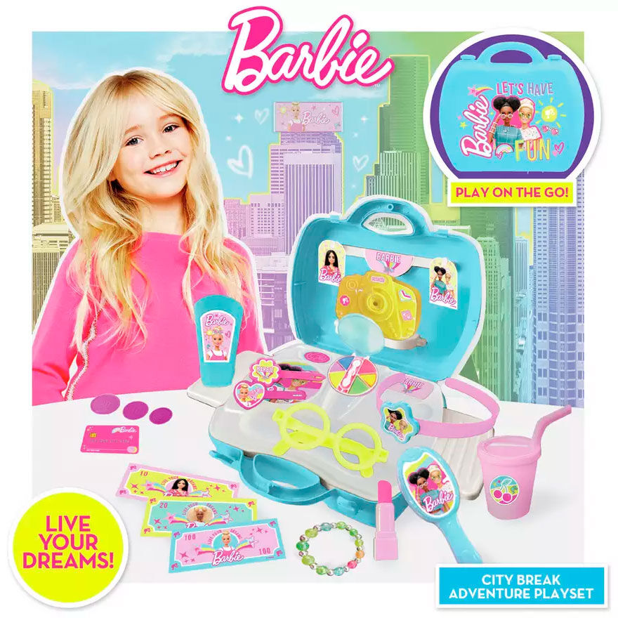 Maletin accesorios Barbie MATTEL
