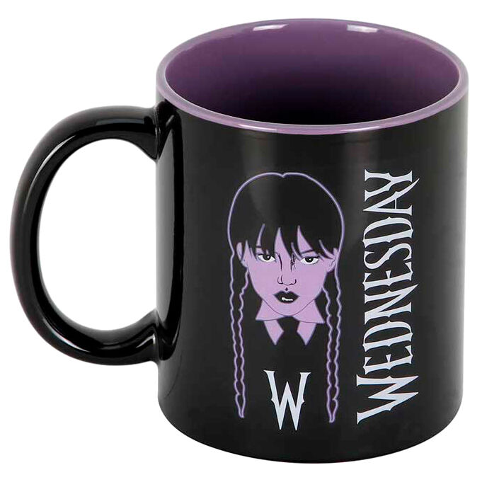 Taza Braid Miercoles KARACTERMANIA