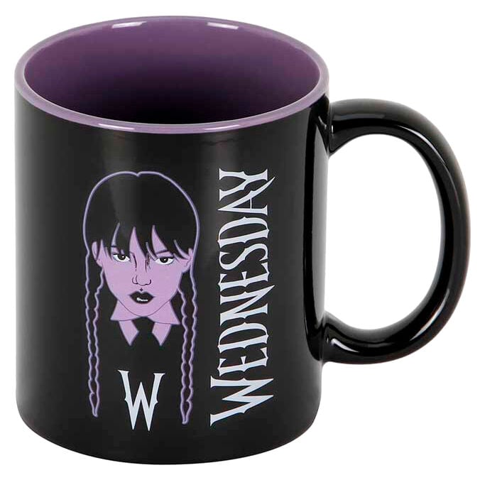 Taza Braid Miercoles KARACTERMANIA