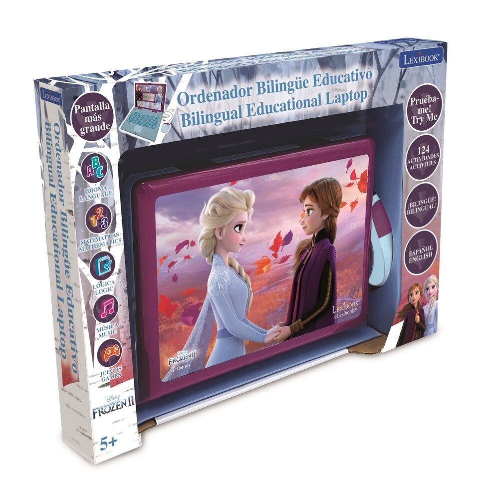 Ordenador portatil educativo Frozen Disney LEXIBOOK