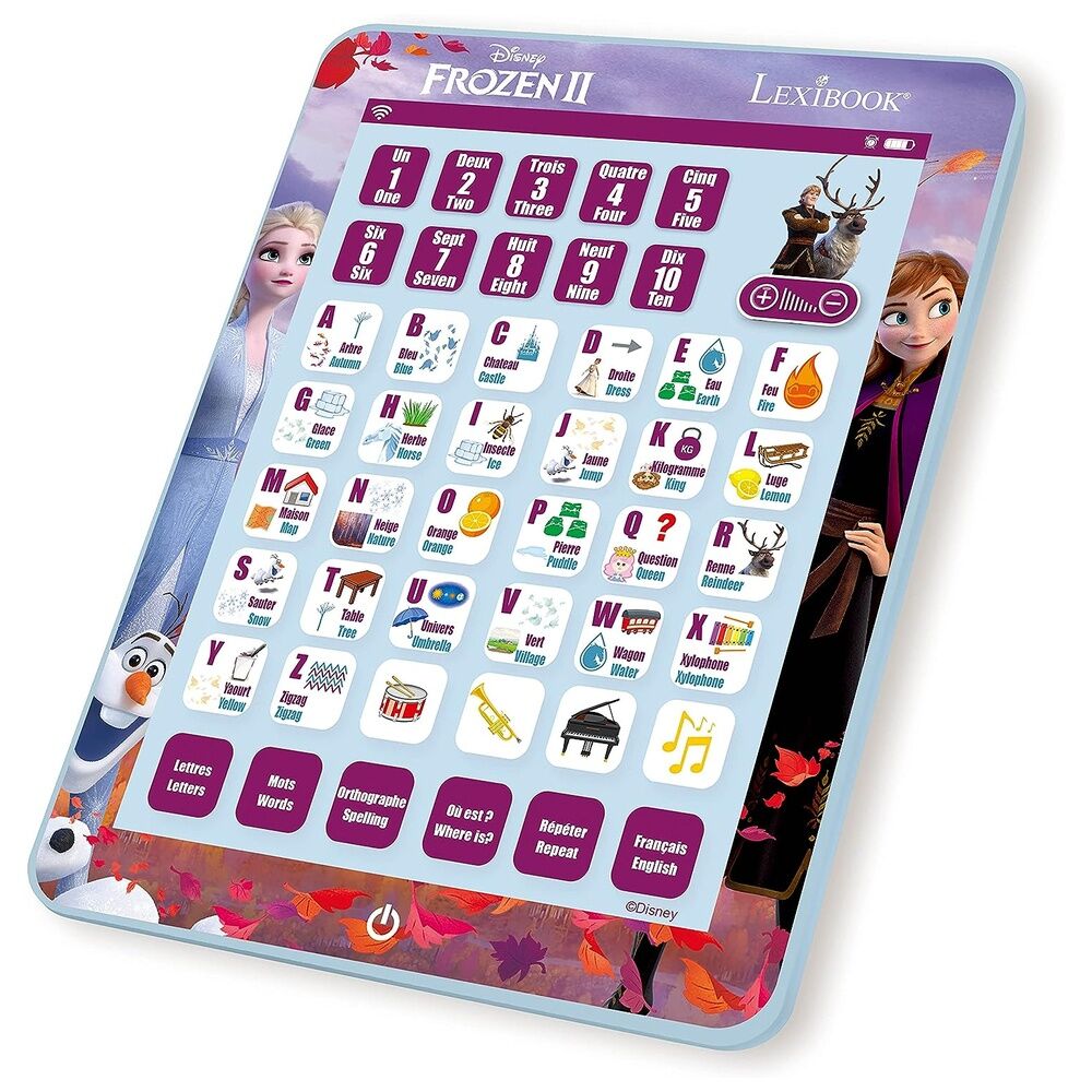 Tableta parlante educativa Frozen Disney LEXIBOOK