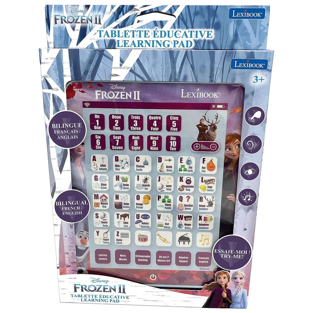 Tableta parlante educativa Frozen Disney LEXIBOOK
