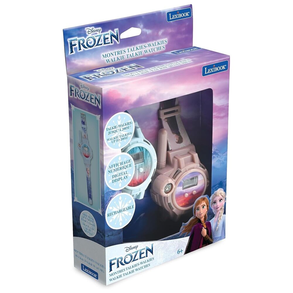 Reloj walkie talkie Frozen Disney LEXIBOOK