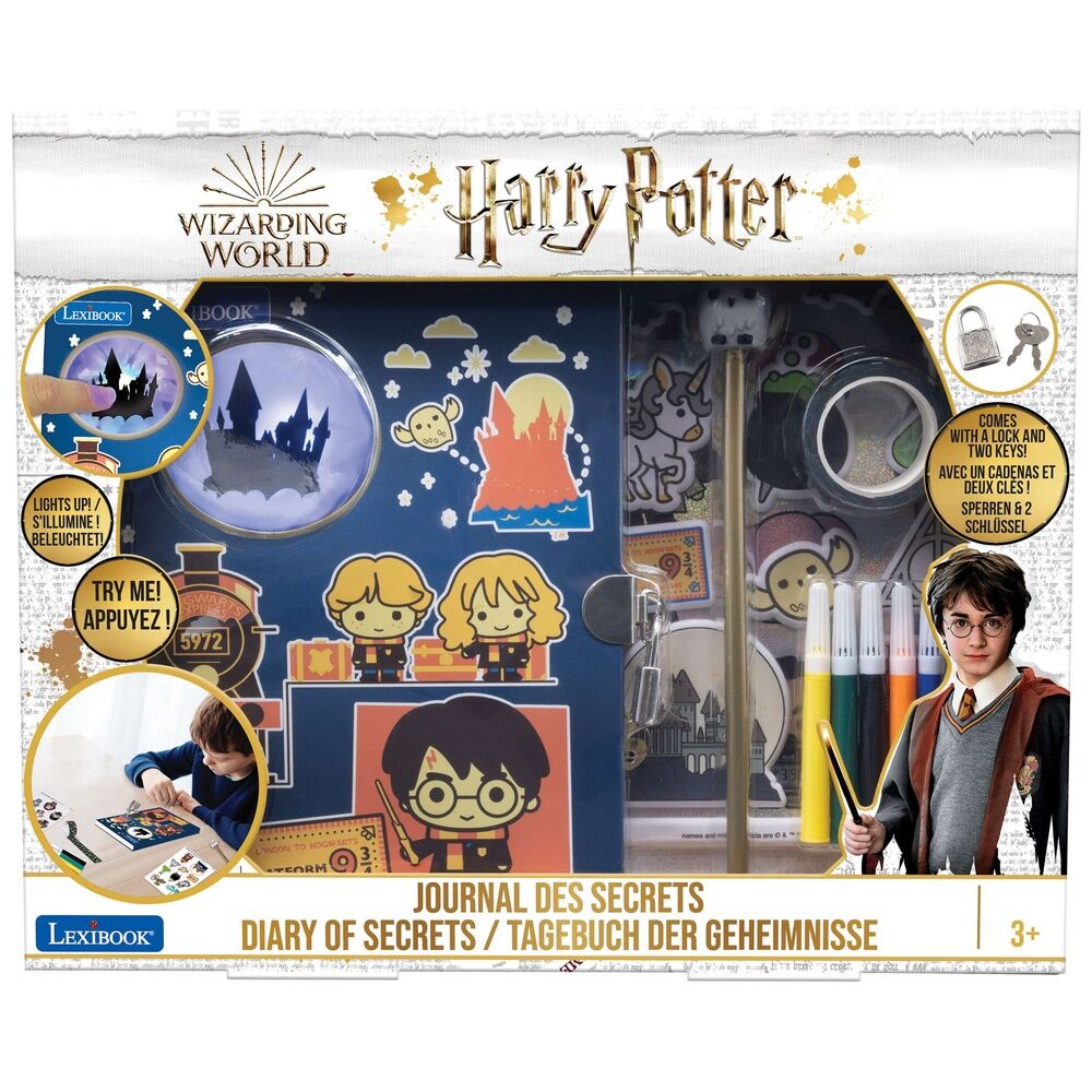 Diario secreto electronico Harry Potter LEXIBOOK