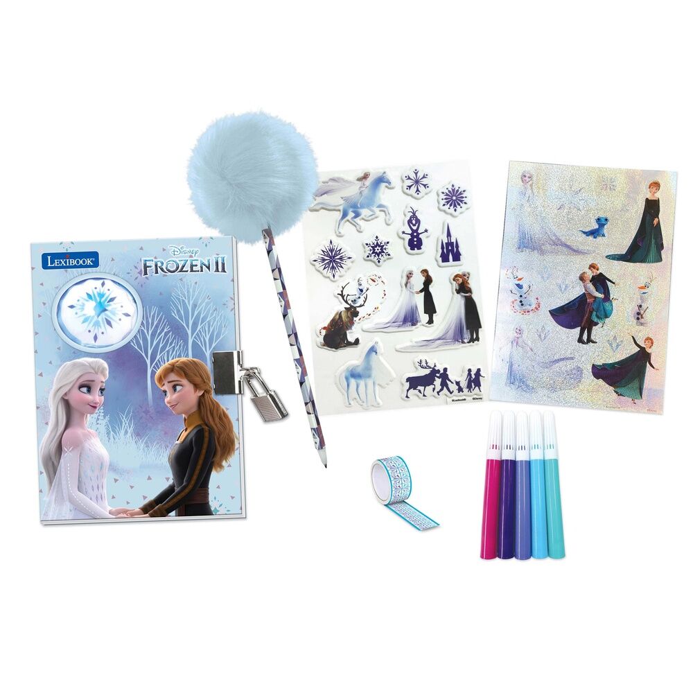 Diario secreto electronico Frozen Disney LEXIBOOK