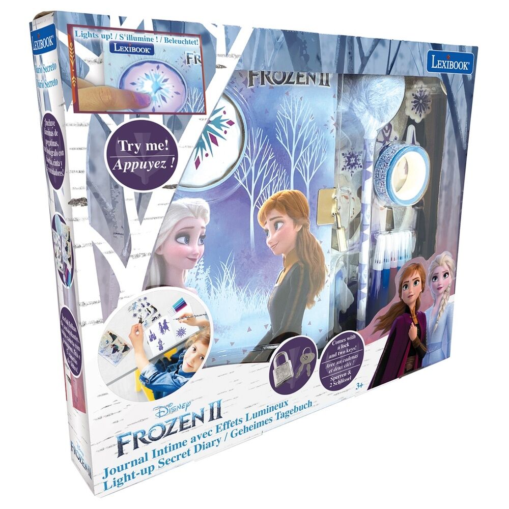 Diario secreto electronico Frozen Disney LEXIBOOK