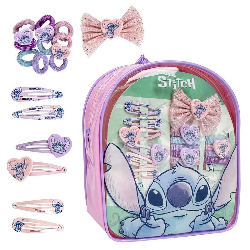 Set belleza mochila Stitch Disney CERDÁ